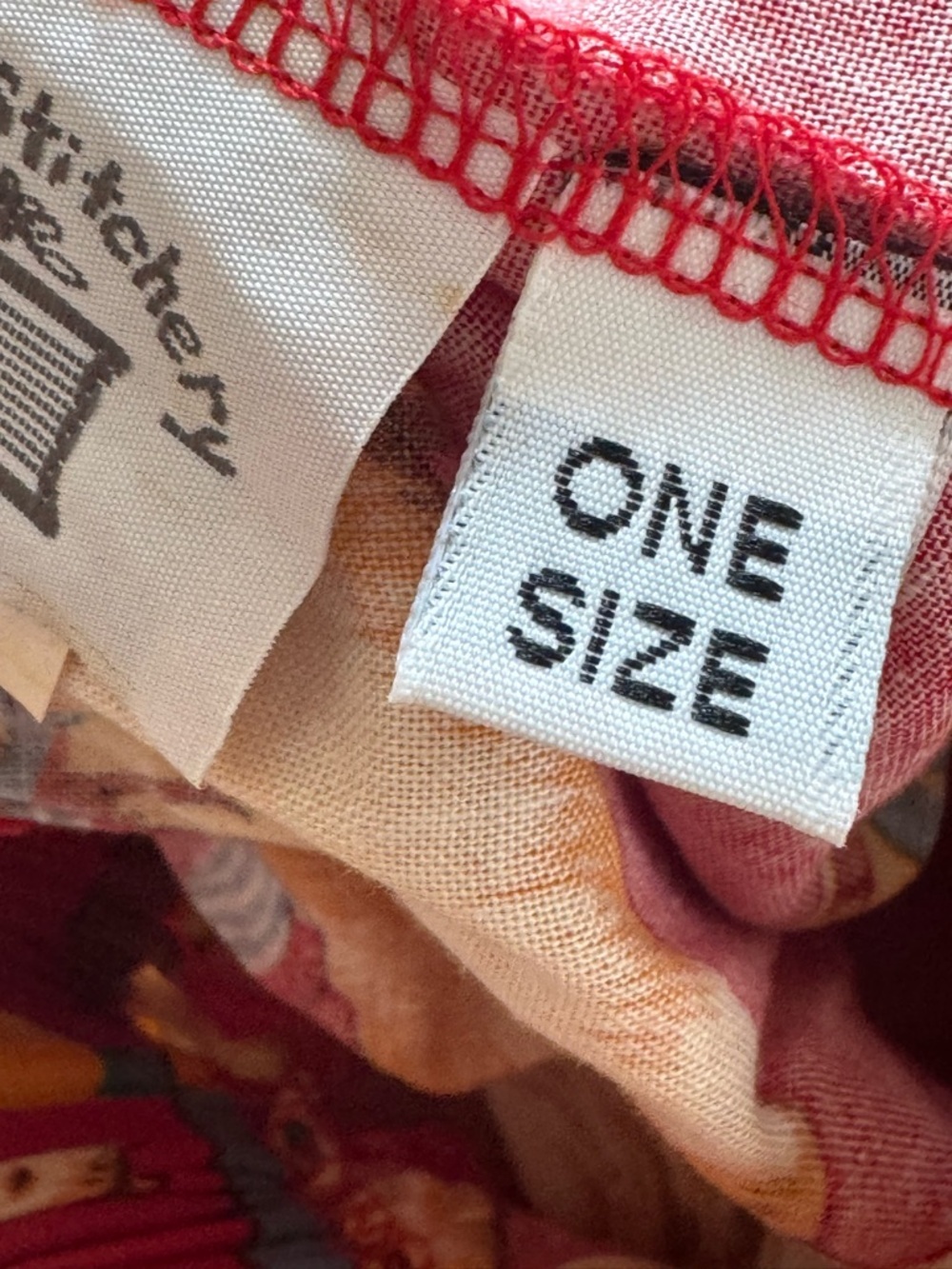Vintage 1980s Sedona Stitchery Prairie Skirt – Western Print One Size VERY RARE - Picture 9 of 14